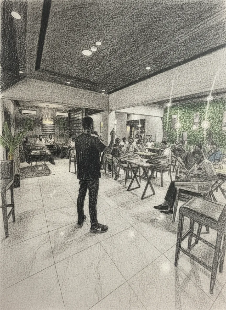 Pencil Art interface showing pencil drawing generation