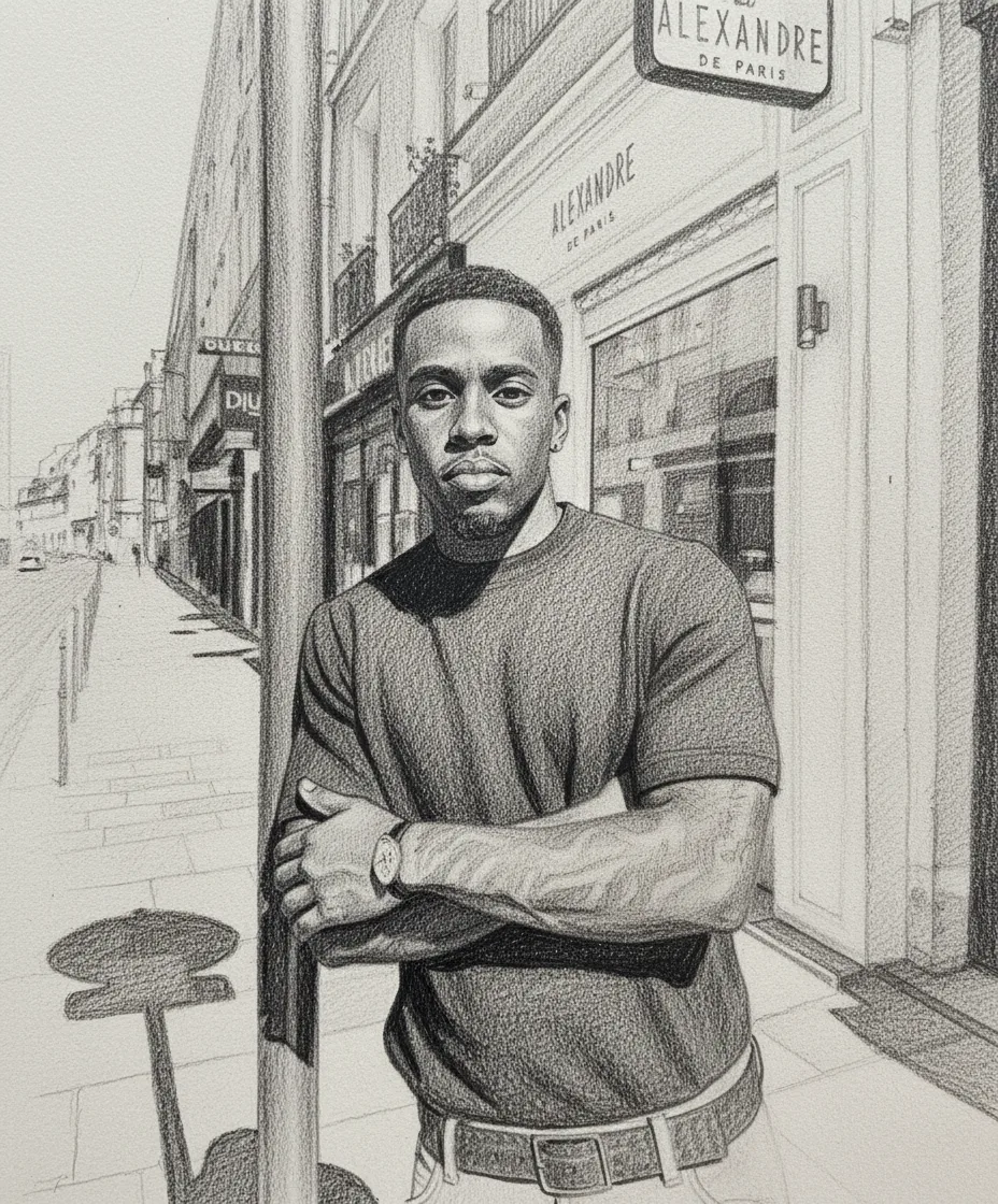 Professional pencil artwork